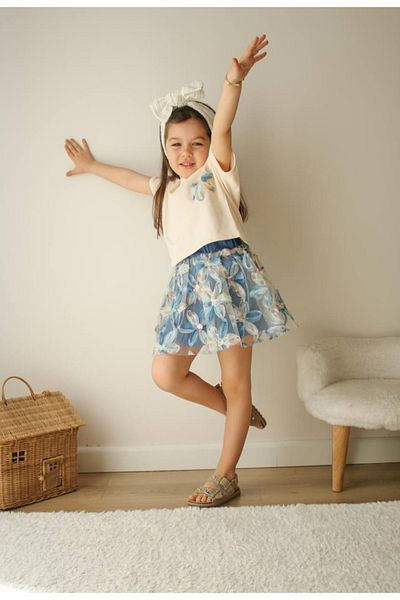 FLOWER BABY Girl's skirt suit