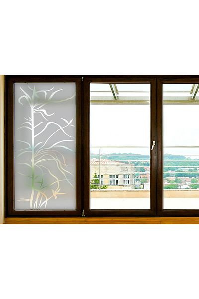 media Decorative window film 9 floral, 1 m x 2.1 m