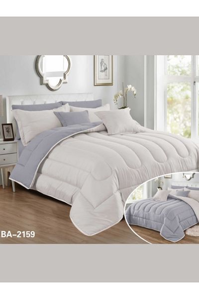 Generic 10-piece plain double summer quilt