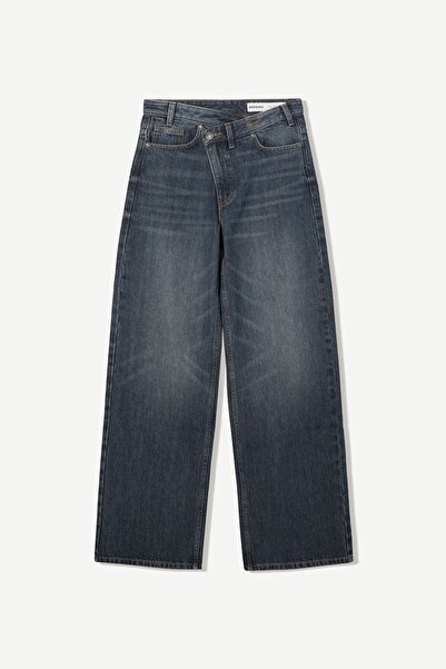 Bershka Geniş paça jean