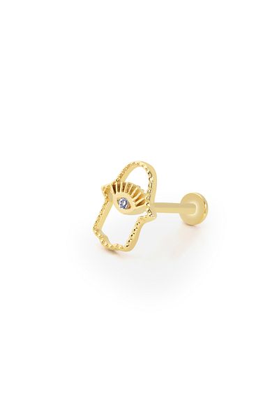 Fay Yamaner 14 Carat Gold Fatma Ana Hand Piercing