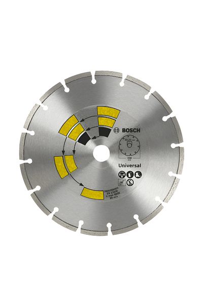 Bosch Universal Diamond Cutting Disc Wheel Silver 180mm