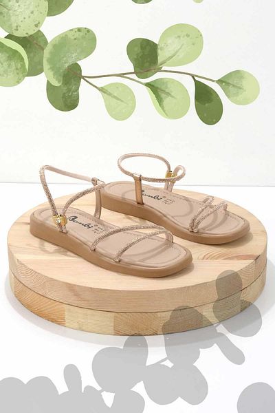 Bambi Nude Women's Sandals K05956750209