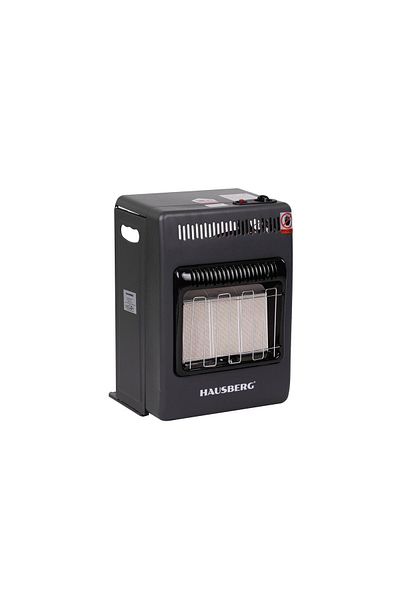 Hausberg Mini LPG plynový vařič HB-1023NG, piezoelektrický, 3 keramické topné desky, výkon 4,2 kW, černý