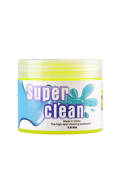 Teno Slime for Cleaning Teno®, Super Clean, car interior, keyboard, household use, yellow