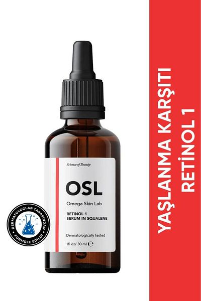 OSL Omega Skin Lab Anti-Aging Retinol Serum - Retinol 1 Serum in 30ml