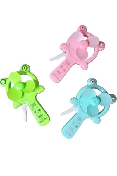Toy Box Treasures Cute Cartoon Mini Handheld Fans Assorted 6pcs