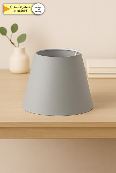 Eslight Duman Abajur Başlığı 22 cm T23