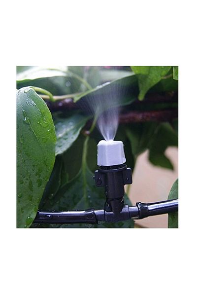 G Golden Case Curtain type water misting system, for terrace, 10 nozzles, black