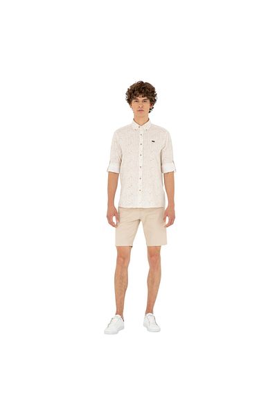 U.S. Polo Assn. Ανδρικό σορτς από πέτρα 1827355