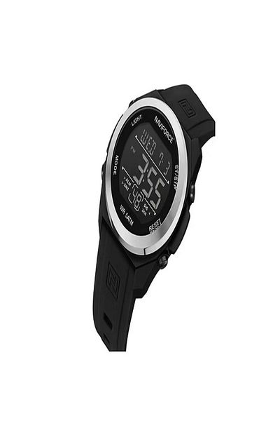 Naviforce Men Watch NF7111 B Silicone 45mm Black