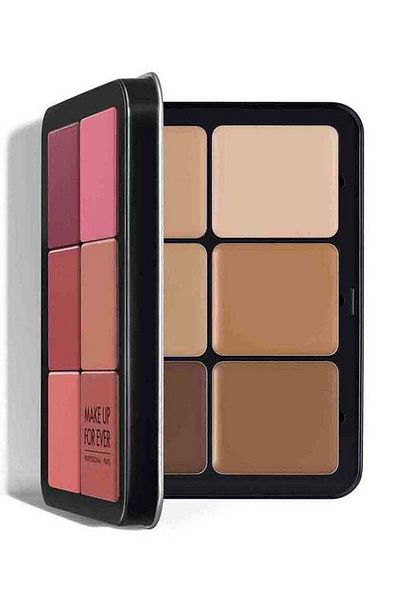Make Up For Ever Essential Ultra HD Blush And Concealer Pallete Multicolor