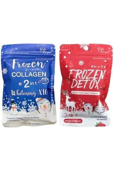 Frozen Collagen Frozen Glutathione (60 Capsules)