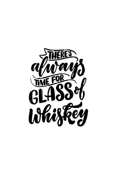 INOVATIX Σετ 8 τεμαχίων, Αυτοκόλλητο Υπάρχει πάντα χρόνος για ένα ποτήρι ουίσ...