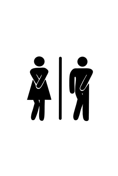 INOVATIX Σετ 8 τεμαχίων, Αυτοκόλλητο Τουαλέτας, INOVATIX®. 6 εκ.