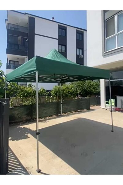 HRN Textile 3m x 3m Otomatik Pratik Hızlı Kurulum Katlanır Çardak Kamelya