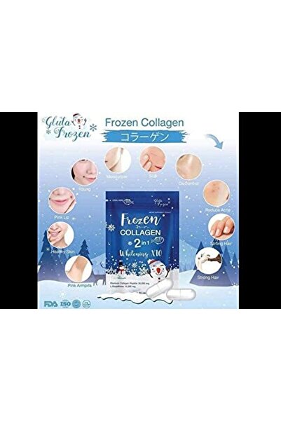 Frozen Gluta Frozen Collagen 2 In 1 Whitening X10 Naturally Radiant Brightening