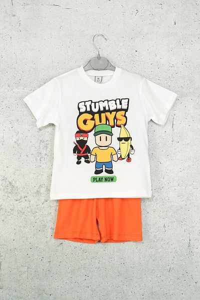 DMB BOYS & GIRLS Printed Elastic Waist Shorts Boys' Suit