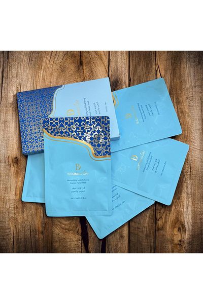 BLOOMING DAY Moisturizing & Hydrating Essence Facial Mask – 23ml x 5 Sheets | pH 6.2