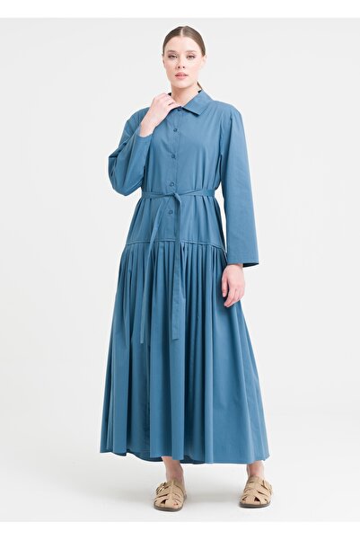 Armağan Rochie pliată cu centură