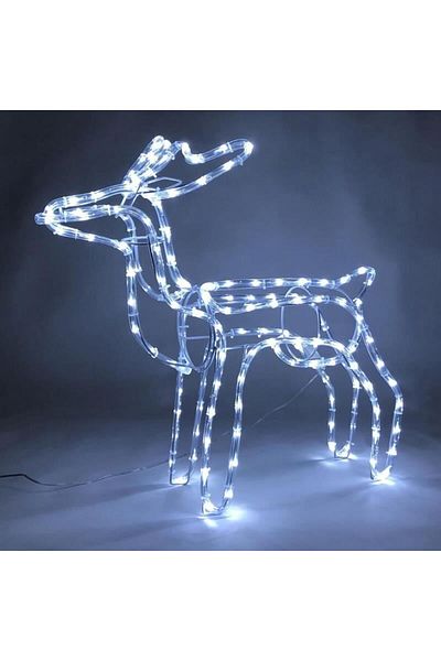 Strend Pro Christmas Decoration, Reindeer, 144 Led, 230v, 59x27.5x64 Cm