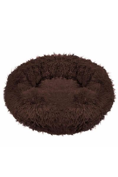 Springos Culcus moale, pentru caine/pisica, maro, 100 cm