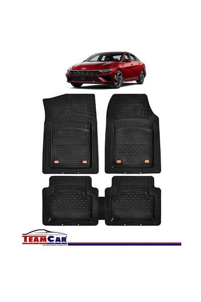 TEAMCAR Covorașe TeamCar® Hyundai Elantra VII (2020-2024) - Tavă de tip cauciuc