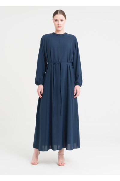 Armağan Reglan Kol Kemerli Elbise