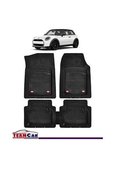 TEAMCAR ® Tray Type Car Mats Compatible With Mini Hatch F55/f56 (2014 ) - Hatchback
