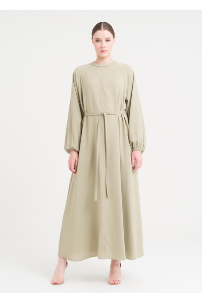 Armağan Reglan Kol Kemerli Elbise