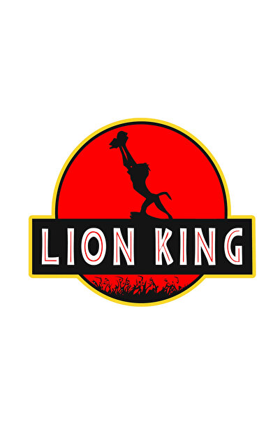 INOVATIX Set de 8 piese, autocolant Regele Leu Leu și pui, INOVATIX®. 6 cm