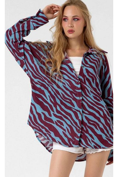 Lotus Crinkle Color Crease Resistant Shirt