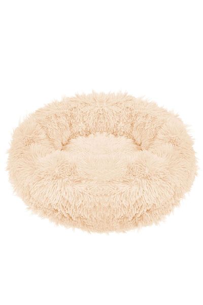 Springos Culcus moale, pentru caine/pisica, crem, 60 cm
