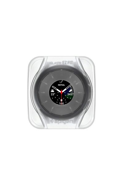 Spigen Samsung Galaxy Watch 4 Classic 42 Mm Glass Film 2pcs/pack (Application System Included)