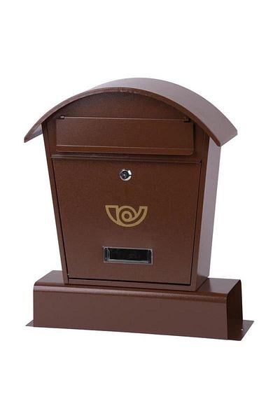 Strend Pro Mailbox, Brown, 40x14x49 Cm, Lambert