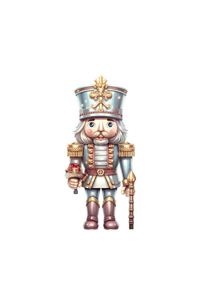 INOVATIX Set de 8 piese, autocolant Soldaț cu sceptru de Crăciun, INOVATIX®. ...