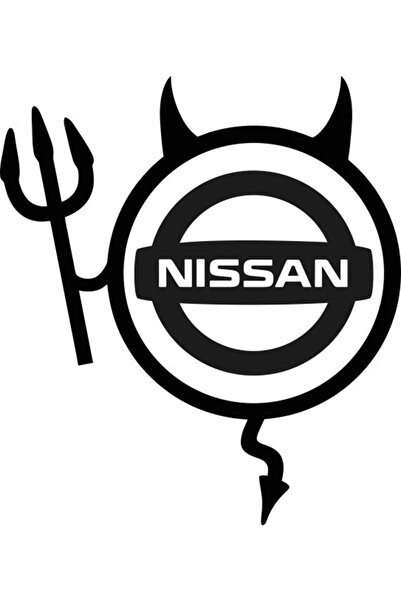 Image Αυτοκόλλητο αυτοκινήτου, IMAGE, NISSAN Devil, μαύρο, 19 x 21 εκ.