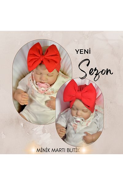 KAYRASTORETESETTÜR The Most Comfortable 2-Piece Baby Bonnet and Bandana Set for Your Baby