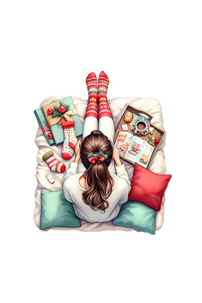 INOVATIX Set of 8 pieces, Christmas Picture Sticker Selena, INOVATIX®. 6 cm