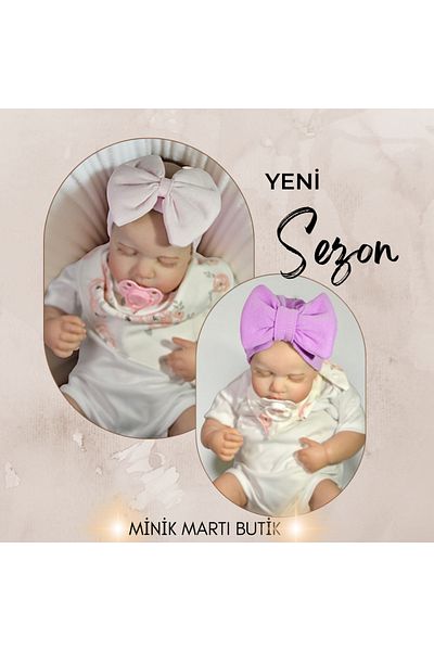 KAYRASTORETESETTÜR The Most Comfortable 2-Piece Baby Bonnet and Bandana Set for Your Baby