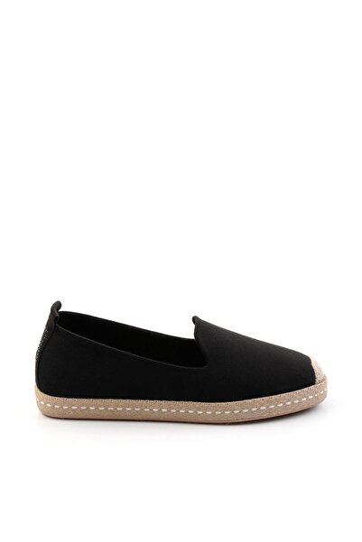 Bambi Siyah Kadın Espadril K01117091002
