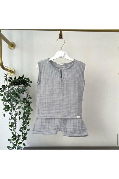 Purenestore Baby Girl and Boy Muslin Double Set