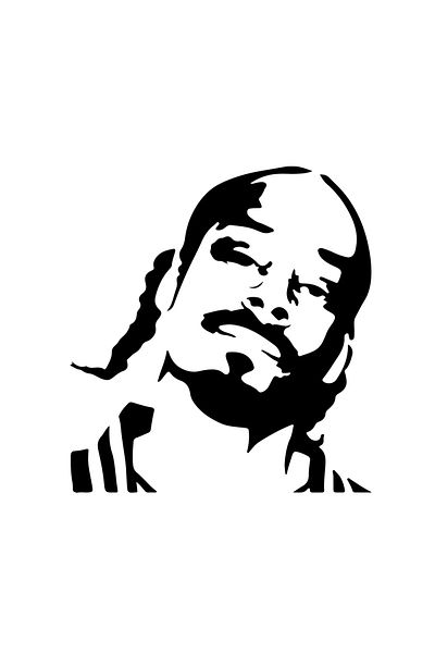 INOVATIX Set de 8 piese, autocolant Snoop Dogg, INOVATIX®. 6 cm
