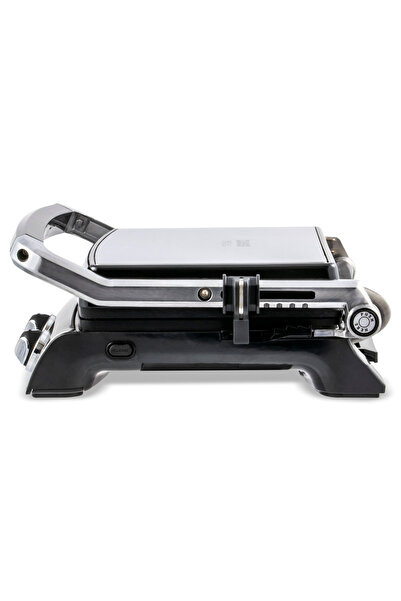 Zass Grill & Panini Chef Zass ZPG 02, Stainless Steel, 2000W, Non-stick grill Plate 29x23 cm