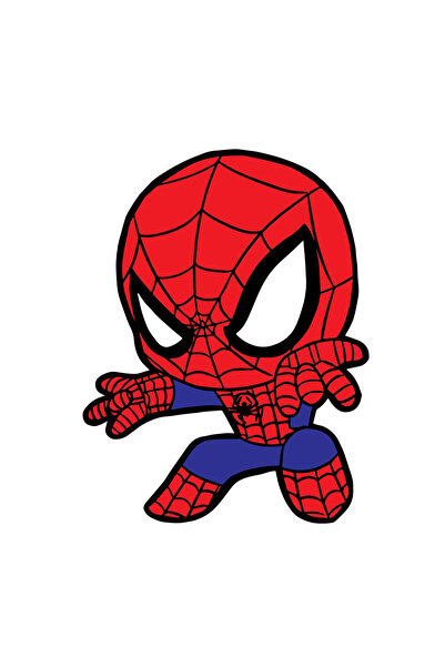 INOVATIX Set de 8 piese, autocolant Spiderman cu pânză de păianjen, INOVATIX®...