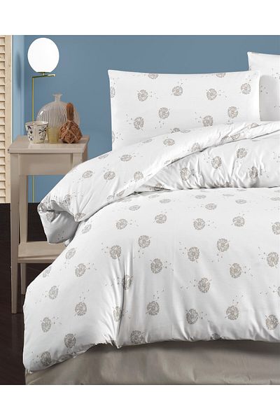 Evim Σετ Παπλωματοθήκη Alea Clean Διπλό 200x220cm