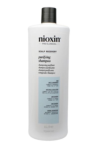 Nioxin Nioxin Scalp Recovery Anti-Dandruff Purifying Shampoo for Itchy Irritated Scalp, 1 l