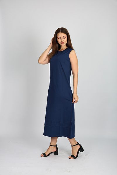 Trendingsize Sleeveless Long 100% Cotton Knitted Lining Underdress Dress