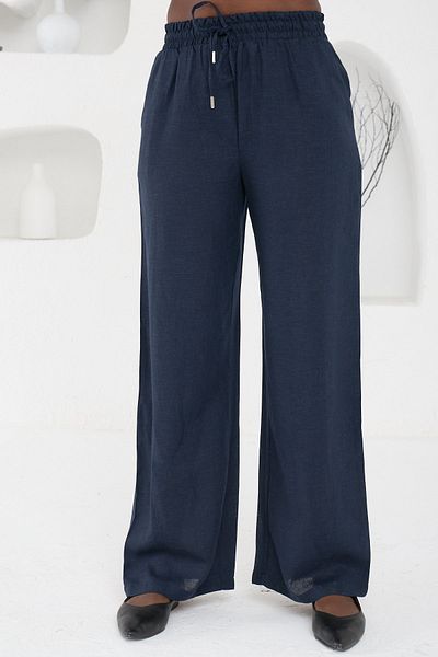 MİA NOURA Women's Weaving Is Made from 50% Linen 50% Viscos Fabric