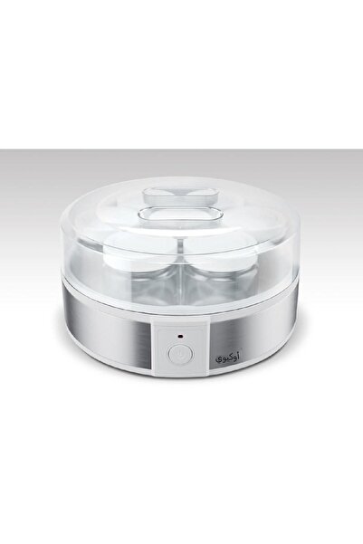Kiwi Yoğurt Yapma Makinesi Paslanmaz Çelik Cam Kavanoz Kym-7211